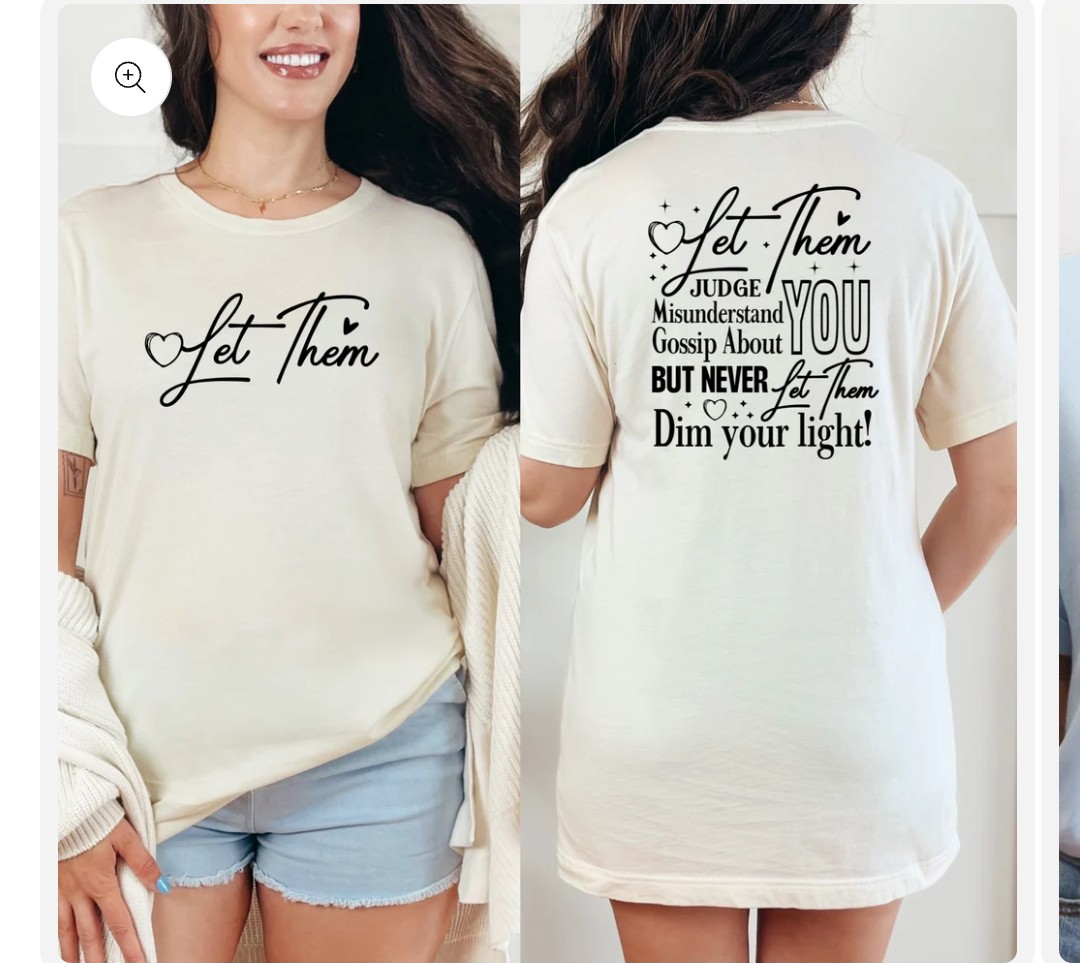 Let Them Graphic Tee